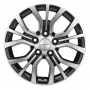 Легковой диск Khomen Wheels KHW1608 6,5x16 5x114,3 ET38 60,1 Black-FP